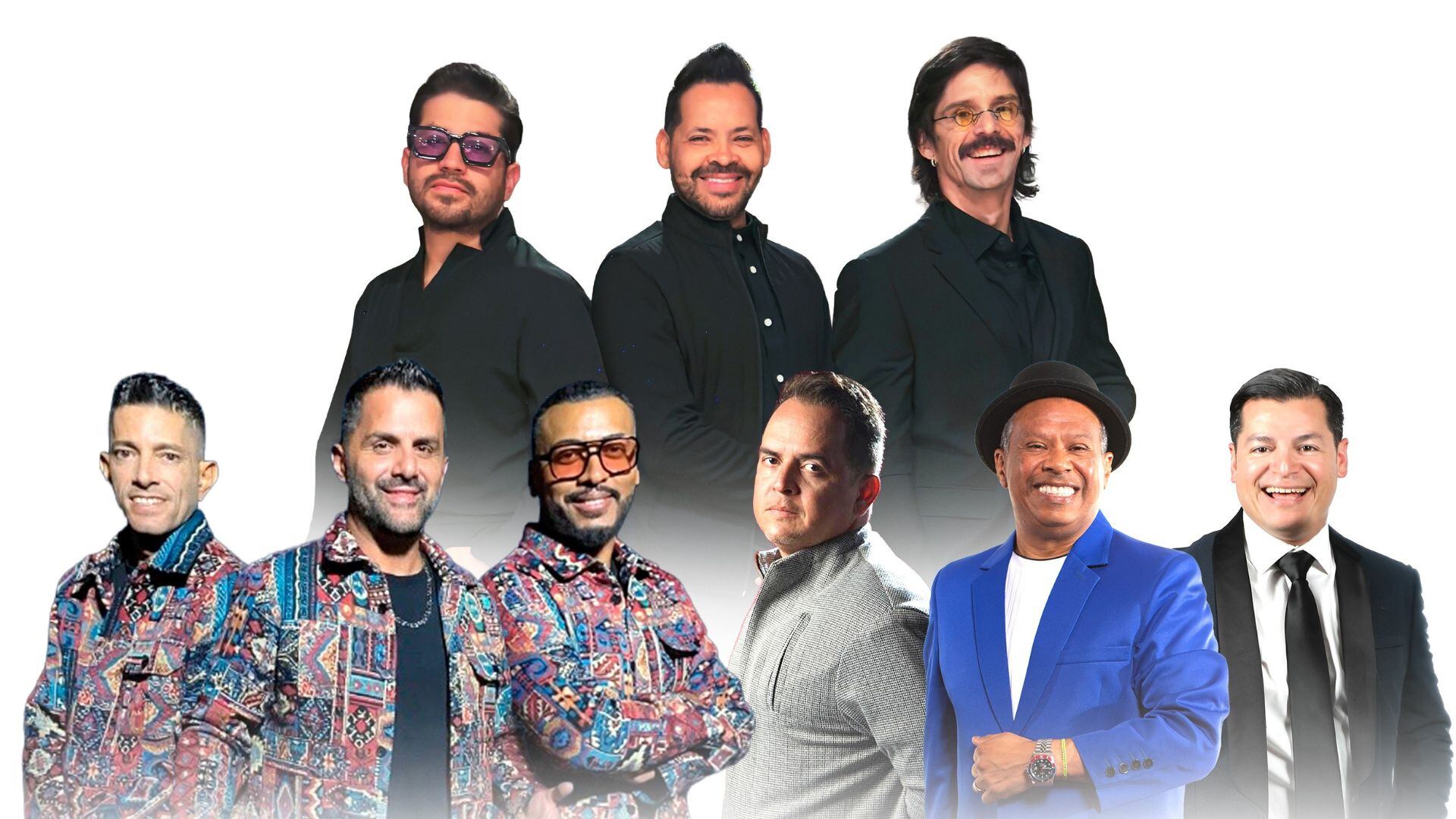 Diversos interpretes del género musical integran el cartel de la segunda edición del festival Trilogía de la salsa 90s en Lima.