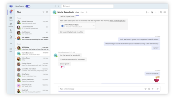 La opción de "New Teams"