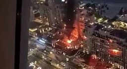 El régimen de Irán atacó la exclusiva isla de Palm Jumeirah en Dubái