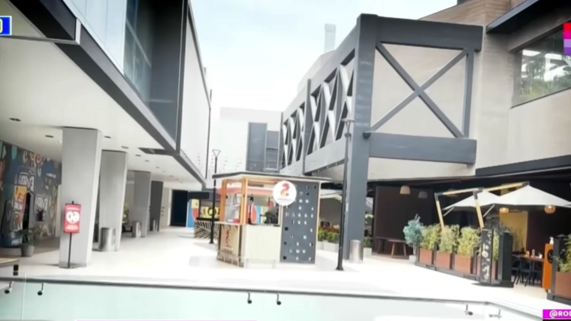 Jefferson Farfán y cómo luce su mall ‘KM 40′ luego de un año de inaugurado. Captura. 'Amor y Fuego'.