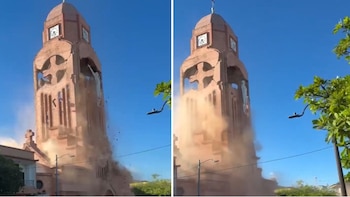 Qué pasó con “El Cristo de de la Esperanza” al que el terremoto le bajó los brazos en Quimbaya, Quindío: alcalde descartó que se trate de una manipulación digital