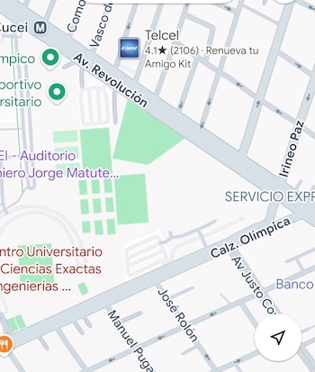 Ahí estaría ubicado, según reportes (Google Maps)