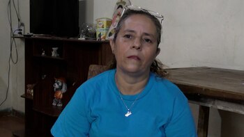 Adelaida Herrera madre del adolescente.