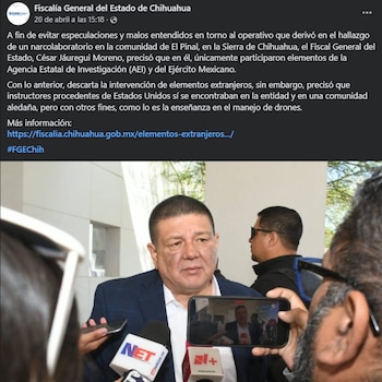 Las acciones de los agentes extranjeros incluyeron colaboración directa con mandos militares y uso de uniformes oficiales, mientras realizaban intervenciones en territorio mexicano según información obtenida por el periodista. (Captura de pantalla-Fiscalía General del Estado de Chihuahua)