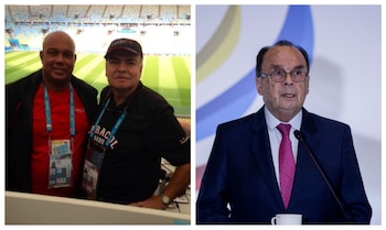 Los comentaristas que hicieron parte