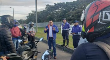 Fotografía de la estrategia ‘Moteros