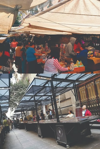 El callejón fue remodelado