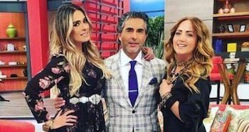 Los tres conductores han formado