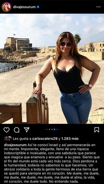 Diva Jessurum también se pronunció