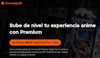 Solo la prueba gratuita, limitada a nuevos usuarios y sujeta a condiciones específicas, permite acceder sin costo. (Foto: Crunchyroll)