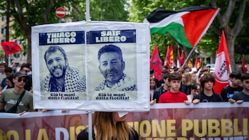 Israel deporta a los activistas de la flotilla detenidos en el país, incluido el español Saif Abukeshek
