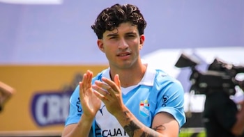 Diego Otoya llegó como una apuesta a Sporting Cristal, pero falló en su intento de establecerse entre los titulares. - Crédito: Andrés Pérez