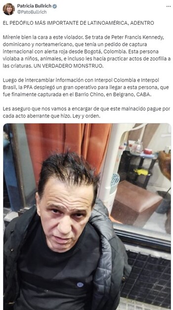 Ministra de Seguridad confirma la