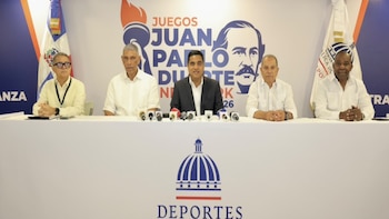 La organización de los Juegos Juan Pablo Duarte en Nueva York reúne al Ministerio de Deportes, al Consulado dominicano en Nueva York, al Banco de Reservas y a otras entidades./ (Presidencia de la República Dominicana)