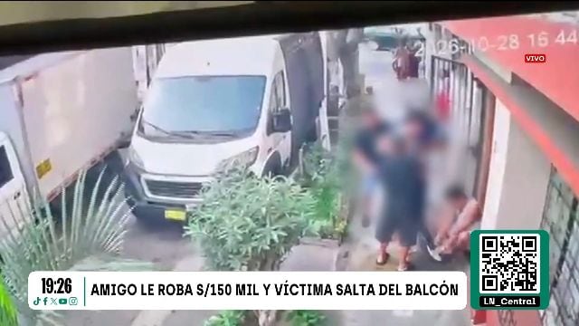 Un comerciante de relojes sufre un robo de S/ 150 mil tras ser dopado por un cliente en Breña: se tiró del segundo piso para evitar el hurto