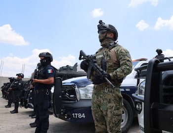 Policías, Guardia Nacional realizan diversos procedimientos en varios estados para prevnir y atacar la delincuencia Foto: Gabinete de seguridad