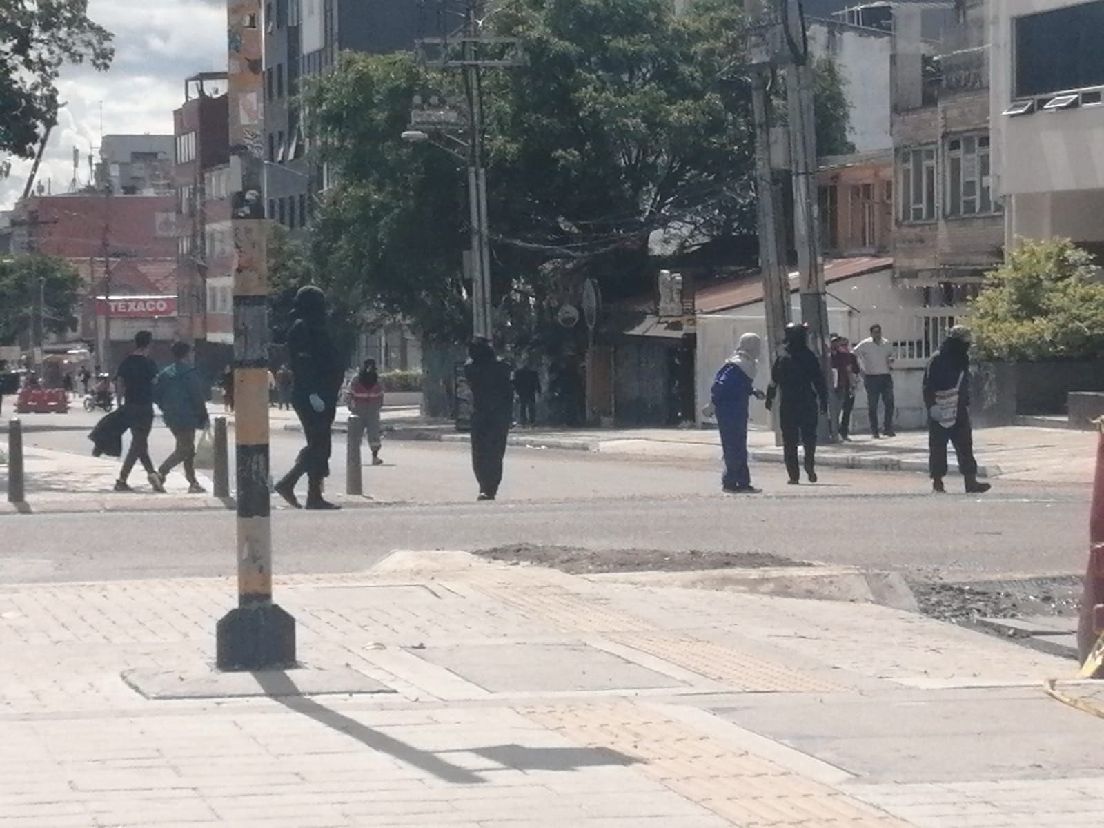 Autoridades mantienen seguimiento a las alertas en la UPN. - crédito @manolitosalazar/X
