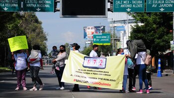Realizan manifestación porque sus hijos