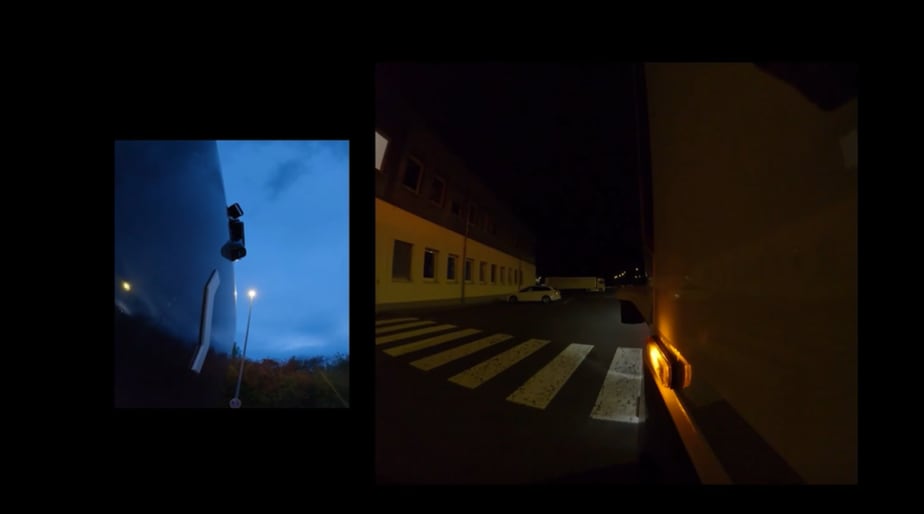 Lidl pone a prueba un camión eléctrico autónomo para aliviar la escasez de conductores (Captura de video)