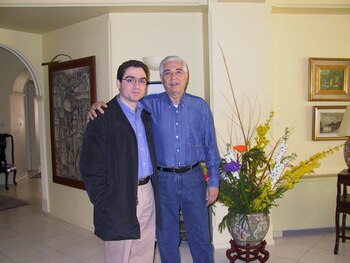 Baquer y Siamak Namazi. Su