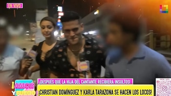 Christian Domínguez y Karla Tarazona