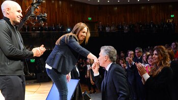 La semana pasada Macri se