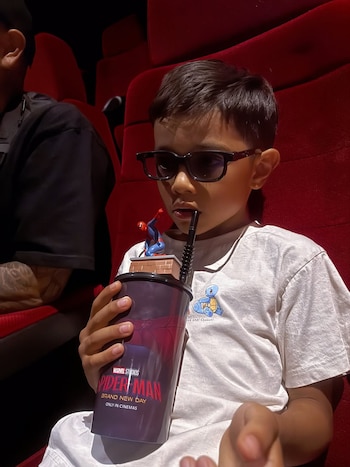 Quién es el niño viral que se sumó a Spiderman Brand New Day