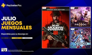 PlayStation Plus sumará en julio de 2026 tres juegos gratis para suscriptores de PS5 y PS4.