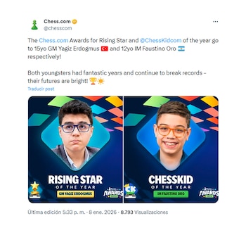 El reconocimiento a Faustino Oro