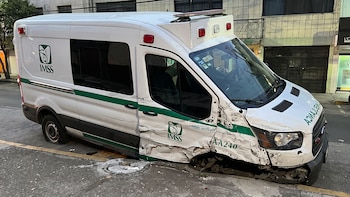 Cuánto dinero cuesta la ambulancia del IMSS que terminó destruida por su conductor en la CDMX