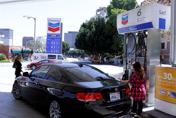 Estación de Chevron en Los