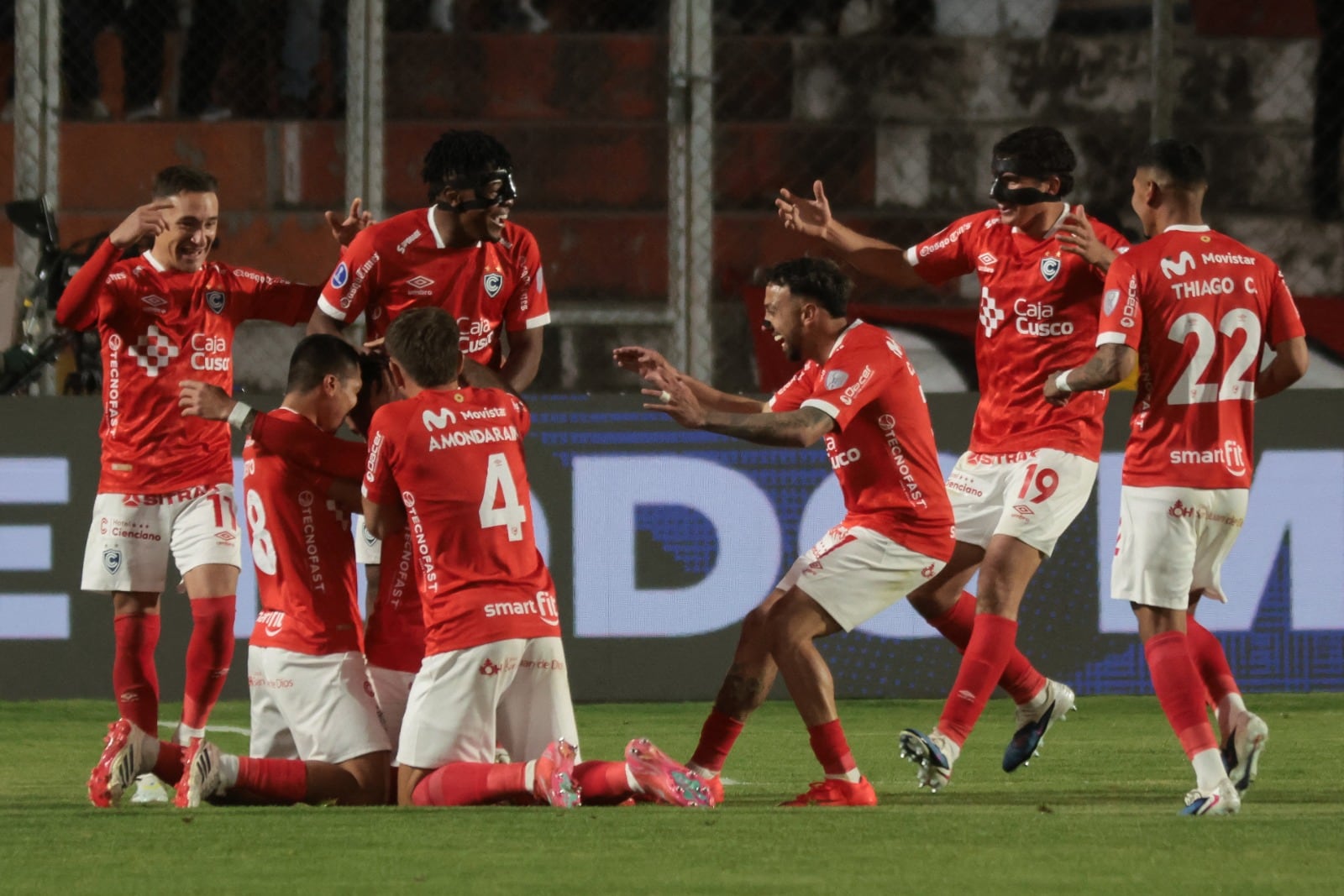 Cienciano y un resultado histórico para el fútbol peruano al golear por 6-1 a Botafogo por Copa Sudamericana. Crédito: AFP.