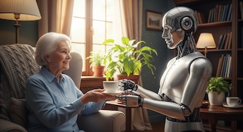 Adulto mayor - IA - vejez - - tecnología - 2 de febrero