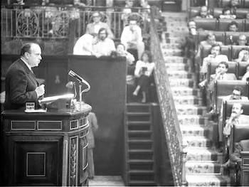 Manuel Fraga en el Congreso