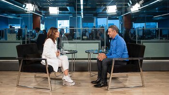 Luis Majul en los estudios