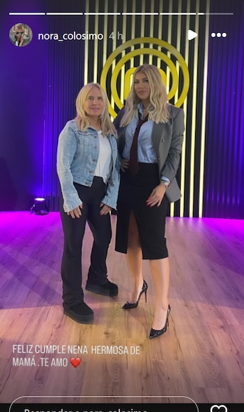 Nora, la mamá de Nara,