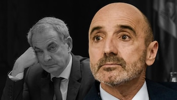 Declara Julio Martínez Martínez, dueño de Análisis Relevante, ante el juez Calama en la Audiencia Nacional (Montaje Infobae)