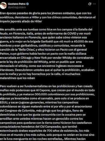 El mandatario colombiano sostuvo que