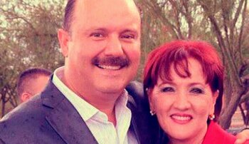 César Duarte junto con su