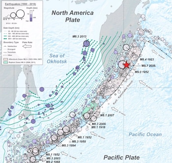 30/07/2025 Registro de terremotos en la zona de Kamchatka
POLITICA INVESTIGACIÓN Y TECNOLOGÍA
USGS