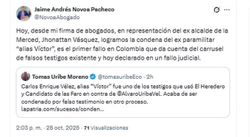 El abogado Jaime Andrés Novoa