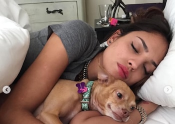 La intérprete expresa su dolor por despedirse de su perrita y recuerda sus momentos más entrañables juntas (IG)