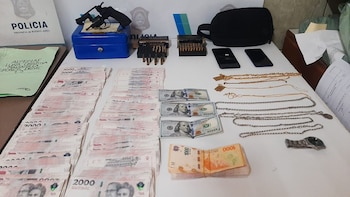 Parte de lo allanado en