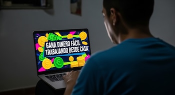 Anuncios que prometen grandes sumas