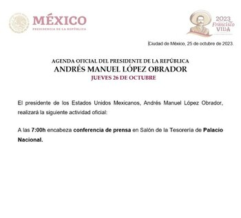 Se espera que AMLO se