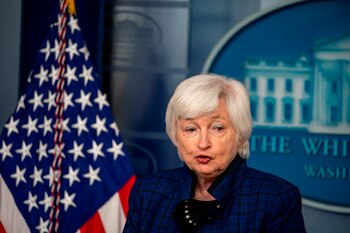 Janet Yellen, secretaria del Tesoro