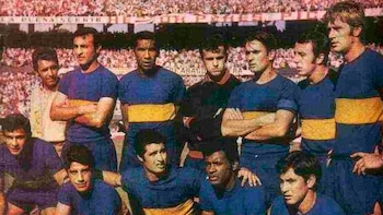 La formación de Boca campeón
