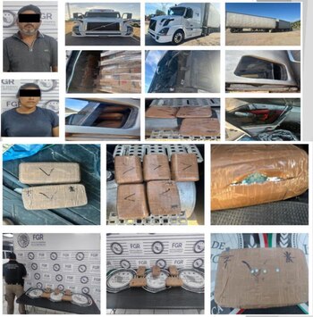 Fentanilo decomisado en Sonora