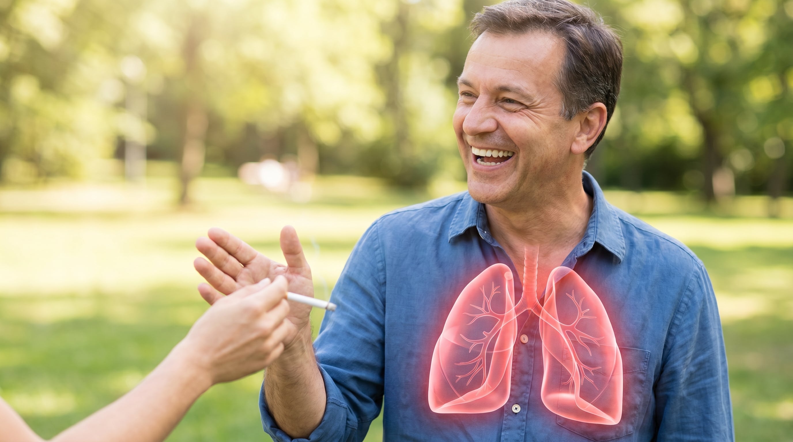 Dejar de fumar empieza a cambiar el cuerpo a los 20 minutos, con baja de la presión arterial y de la frecuencia cardíaca (Imagen Ilustrativa Infobae)