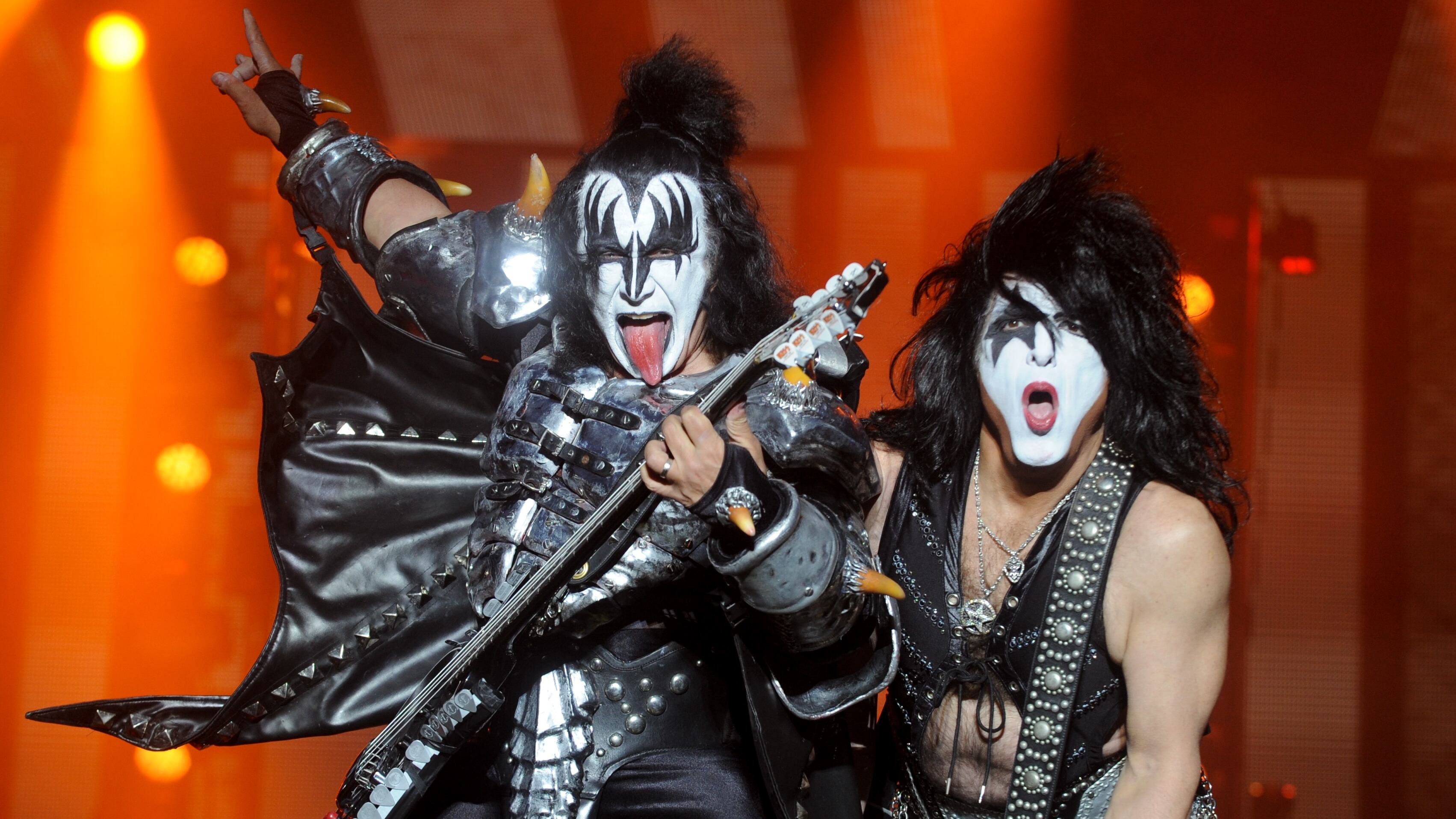 La producción sigue en busca del actor que dará vida al carismático bajista Gene Simmons (CAMERA PRESS/Mark Shenley)